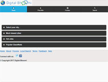 Tablet Screenshot of digitalbhoomi.com